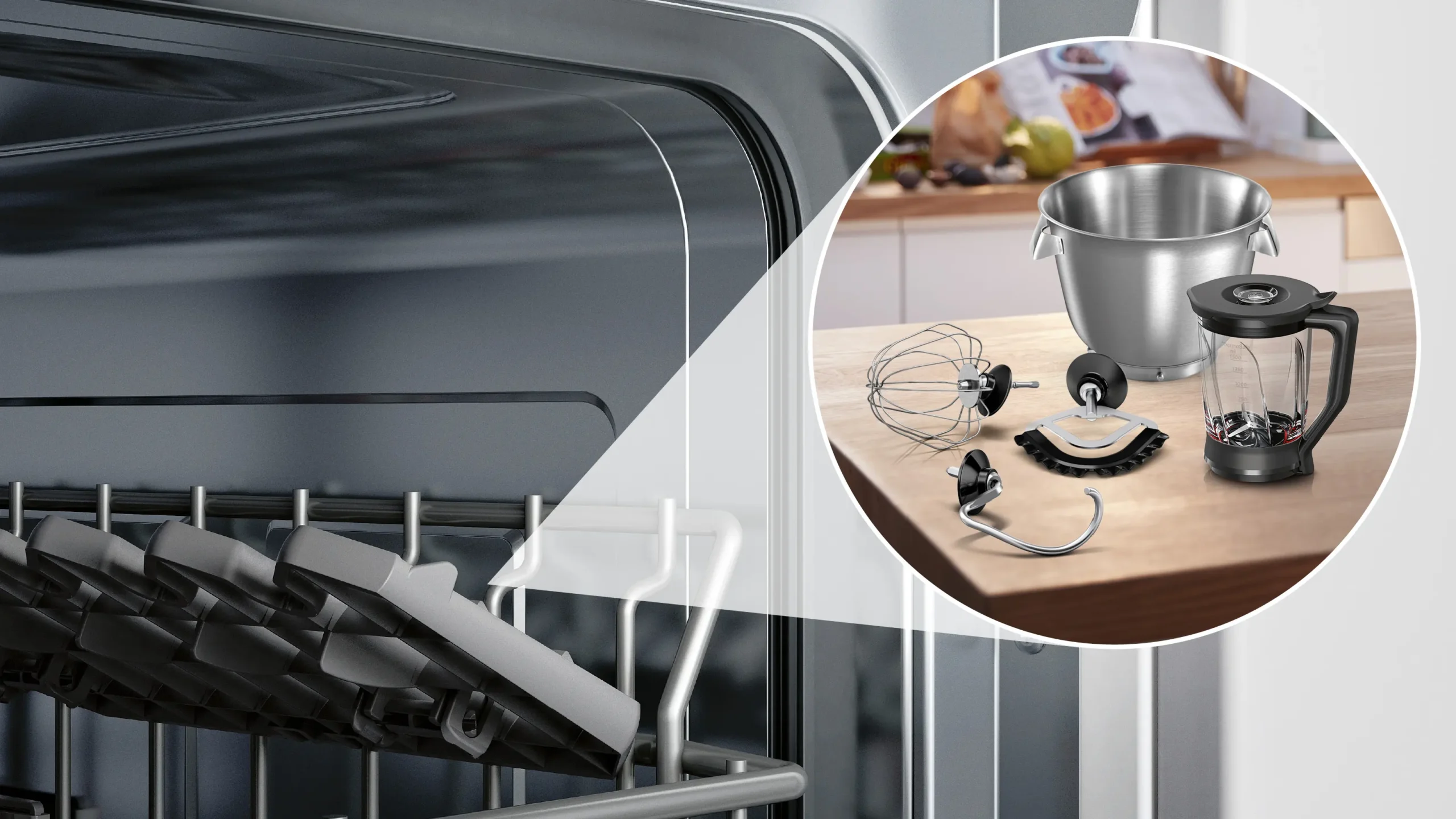 سلسلة الطرازات Serie 8 Kitchen machine with scale OptiMUM 1600 W سيلفر, أسود