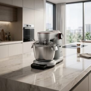 سلسلة الطرازات Serie 8 Kitchen machine with scale OptiMUM 1600 W سيلفر, أسود