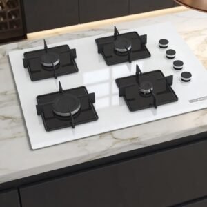 طباخ بوش زجاج أبيض