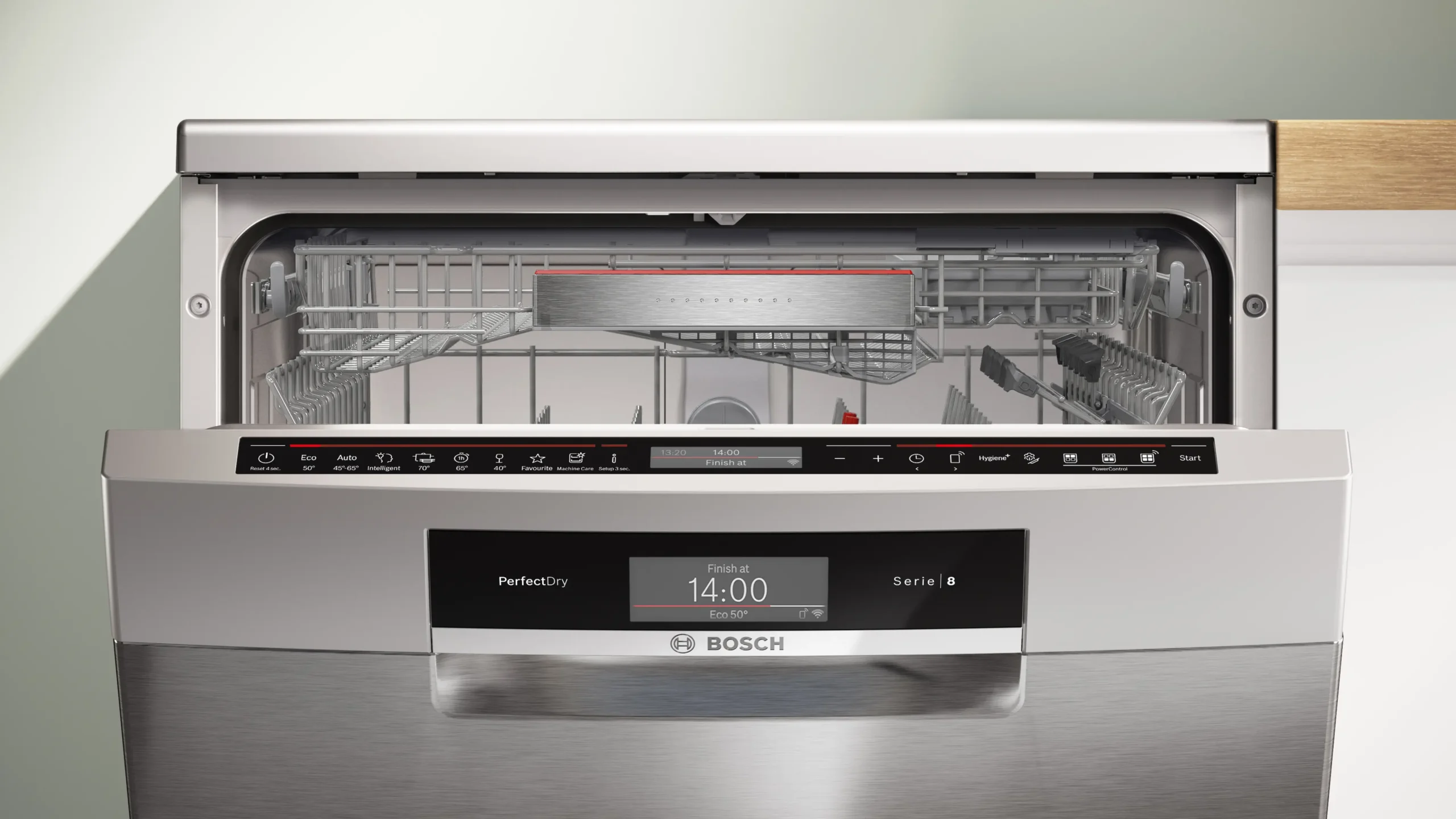 Series 8 free-standing dishwasher 60 cm Brushed steel anti-fingerprint Series 8 free-standing dishwasher 60 cm Brushed steel anti-fingerprint