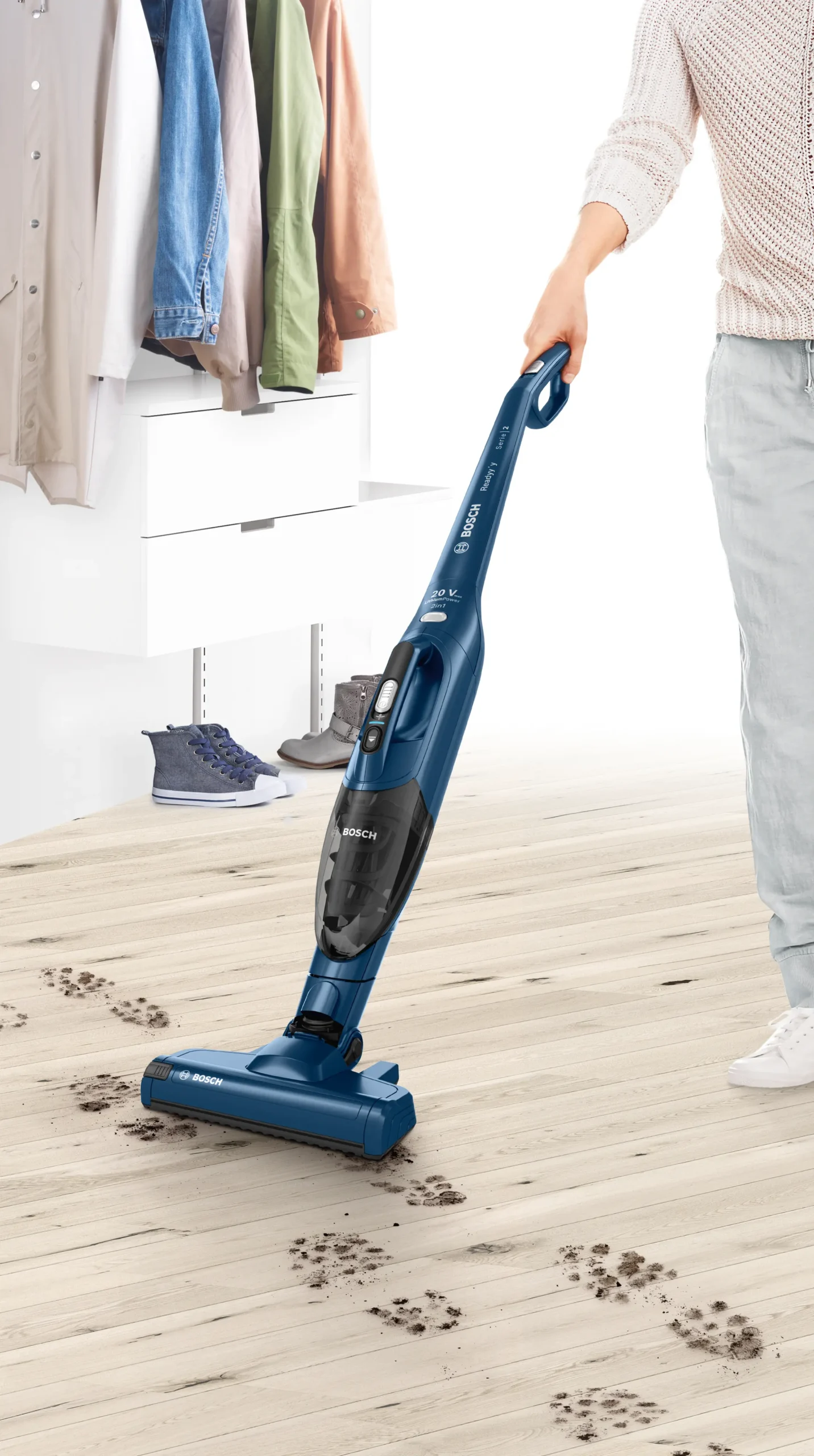 Series 2 Rechargeable vacuum cleaner Readyy'y 20Vmax