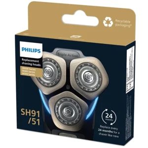 Replacement shaving heads